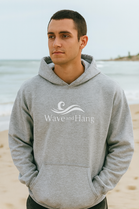 Wave and Hang Unisex Heavy Blend Hoodie | Gildan 18500 by Wave & Hang