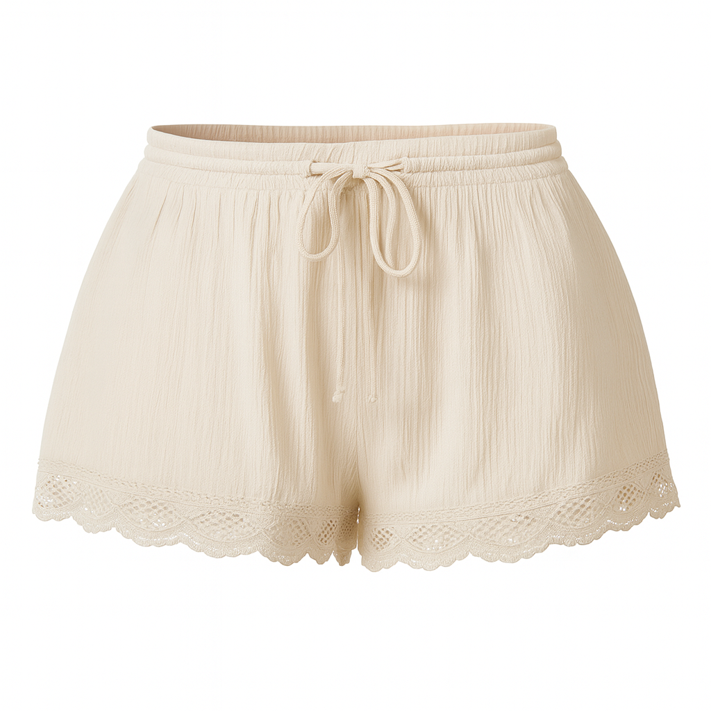 Plus Size Summer Women’s Casual Beach Shorts – Lightweight & Stylish by Wave & Hang