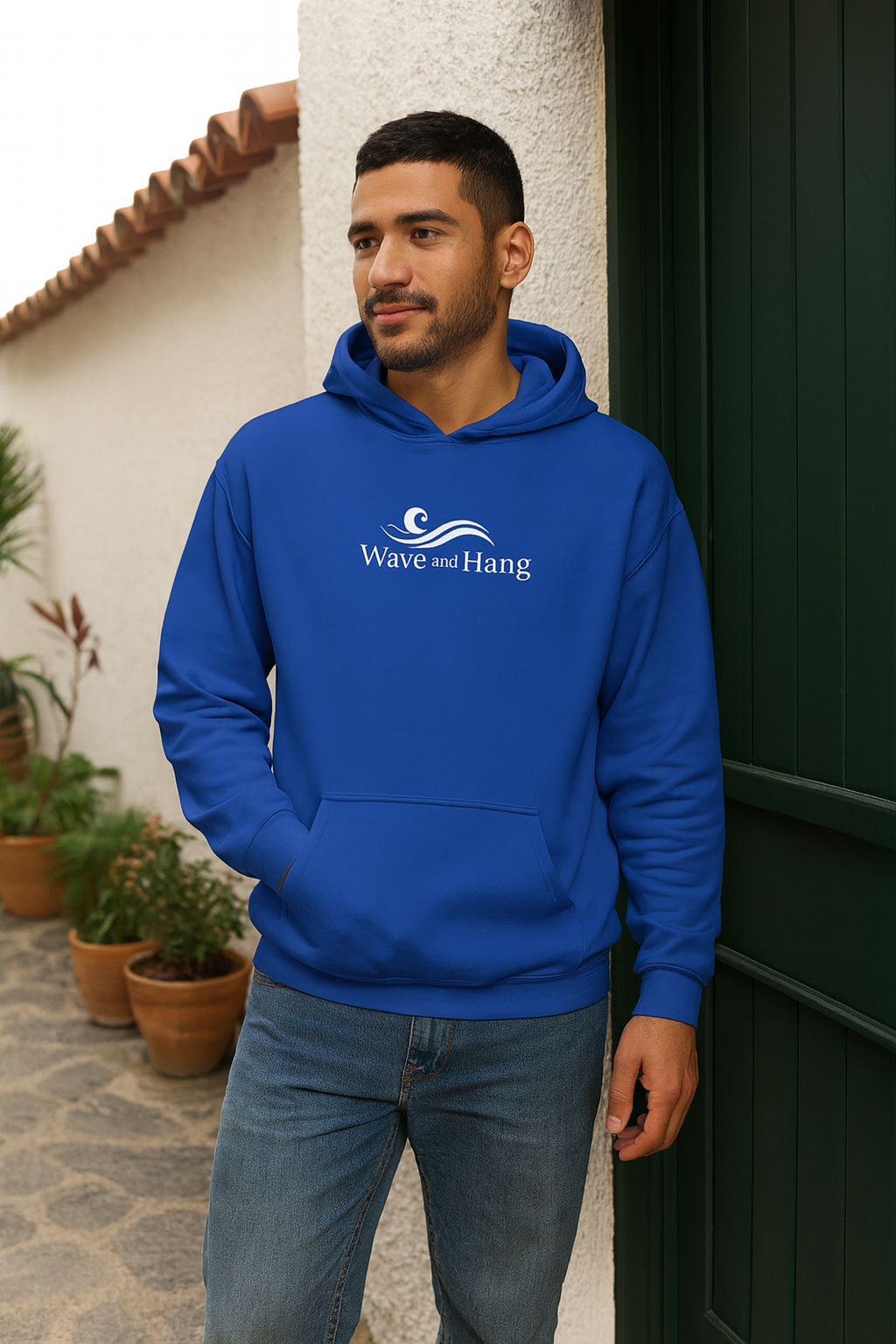 Wave and Hang Unisex Heavy Blend Hoodie | Gildan 18500 by Wave & Hang