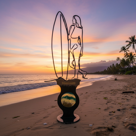 Goddess of the Tides: Tideborn Empress – Limited Edition One Line Resin & Wood Sculpture (1 of 12) – Collectible Investment Art