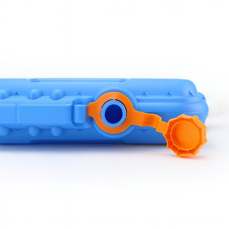 Water Gun Blaster With 4 Nozzles High Pressure Soaker 1150ml Large Capacity For Pool And Beach Fun by Wave & Hang