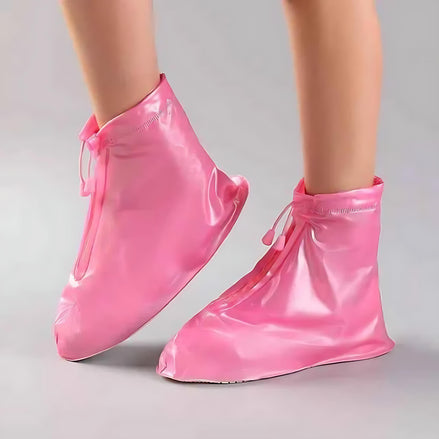 Waterproof Non-Slip Shoe Covers – Reusable PVC Rain Protection