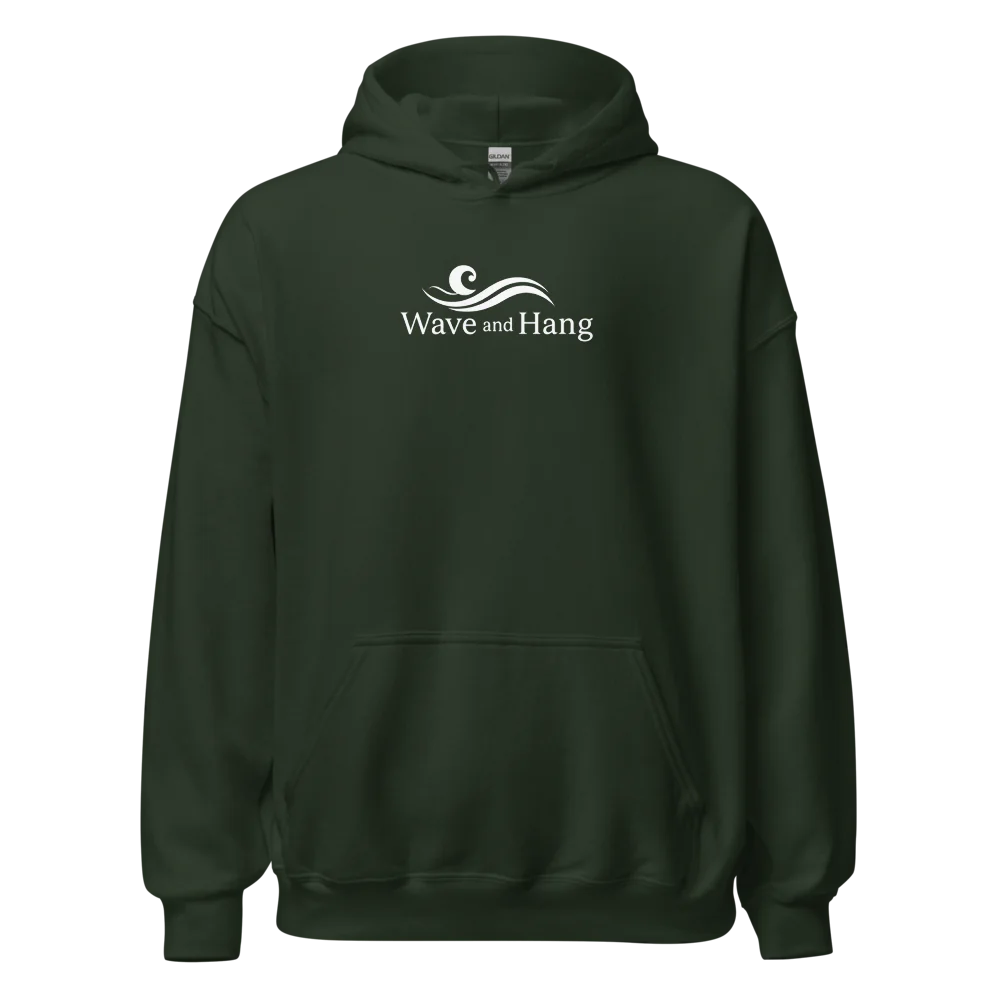 Wave and Hang Unisex Heavy Blend Hoodie | Gildan 18500 by Wave & Hang