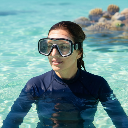 Skylety 3 Pack Neoprene Diving Mask Strap Covers Anti Hair Pull by Wave & Hang