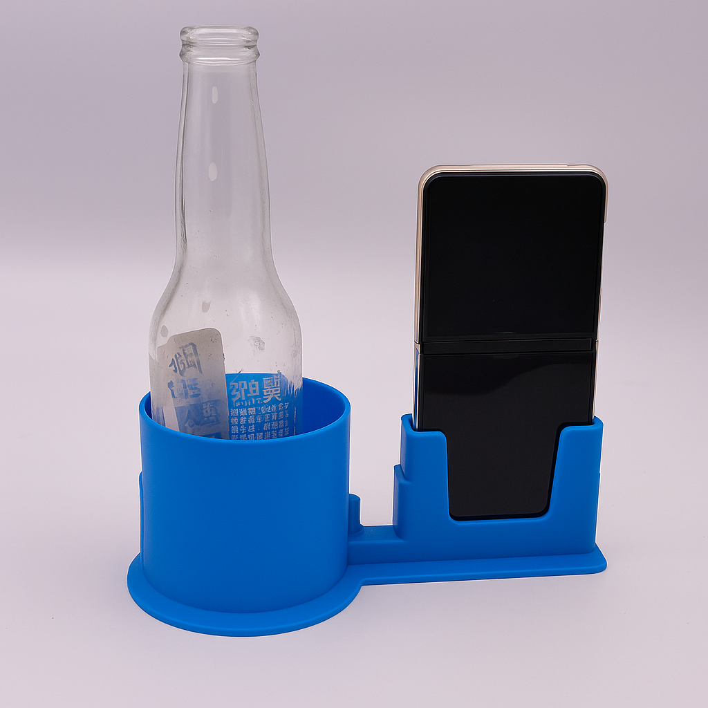 Water Sports Accessory Bracket – Phone & Drink Holder for Paddleboard, Kayak, Canoe & Surfboard by Wave & Hang