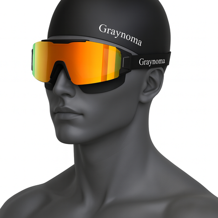 Graynoma™ Anti-Fog UV Swimming Goggles & Silicone Cap Set by Wave & Hang