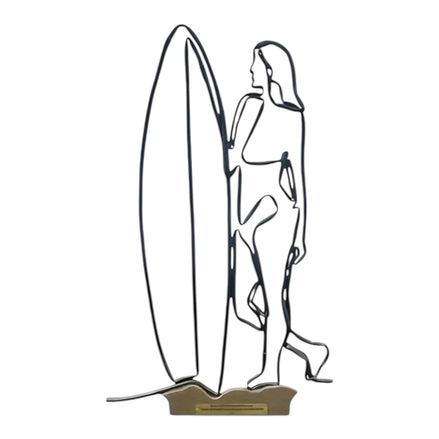 Goddess of the Tides: Tideborn Empress – Limited Edition One Line Resin & Wood Sculpture (1 of 12) – Collectible Investment Art