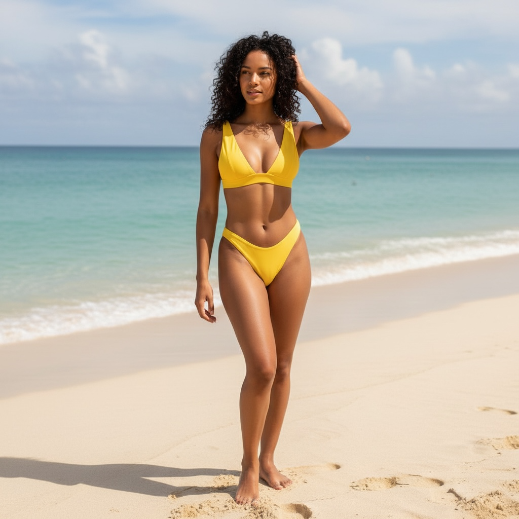 Vibrant Fluorescent Bikini Set | Summer Style