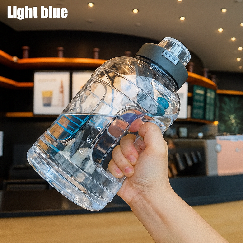 1500ml Leak-Proof Sports Water Bottle - Hydrate in Style! by Wave & Hang