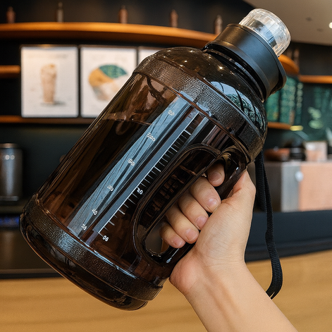 1500ml Leak-Proof Sports Water Bottle - Hydrate in Style! by Wave & Hang