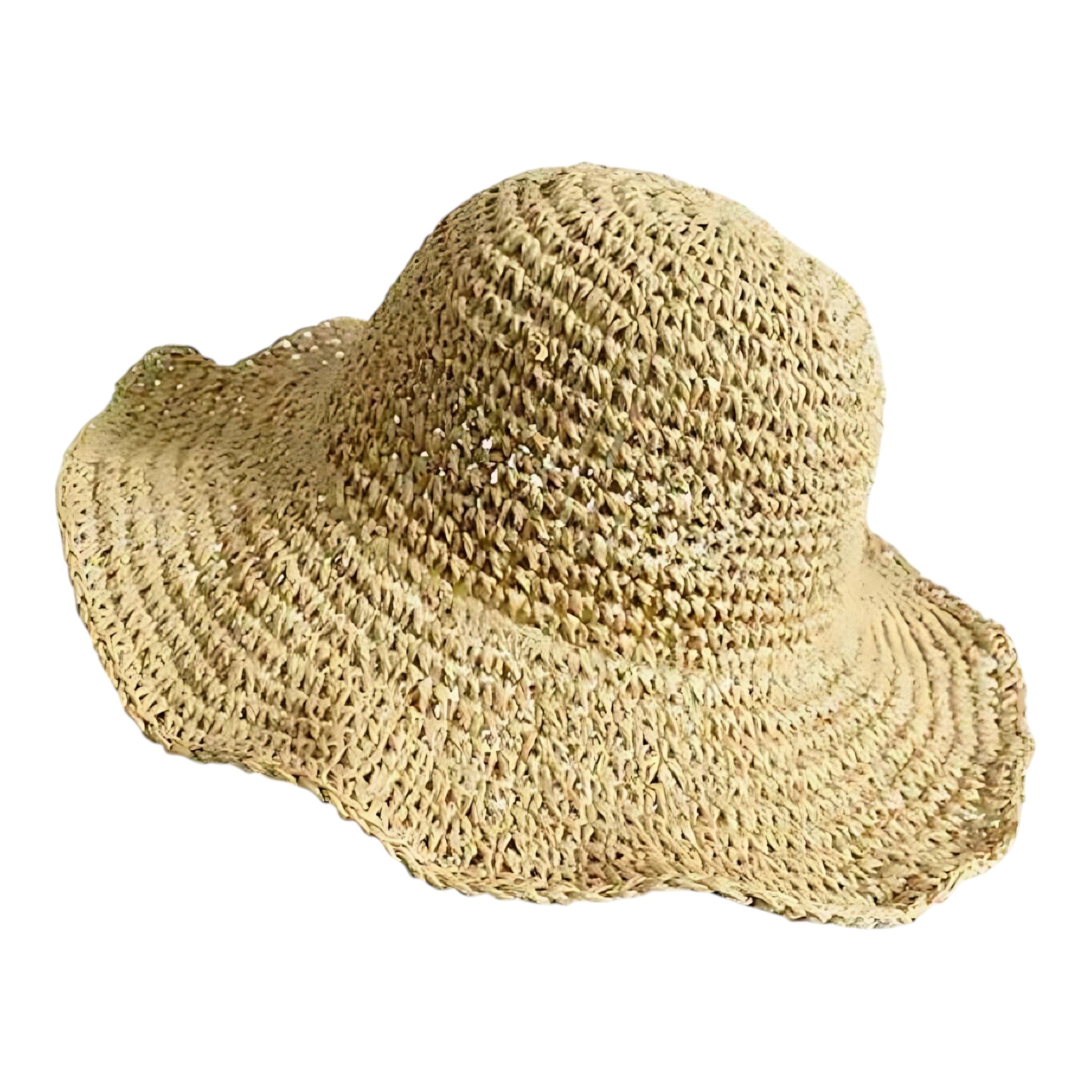 Versatile Foldable Straw Sun Hat | UV Protection for Women by Wave & Hang