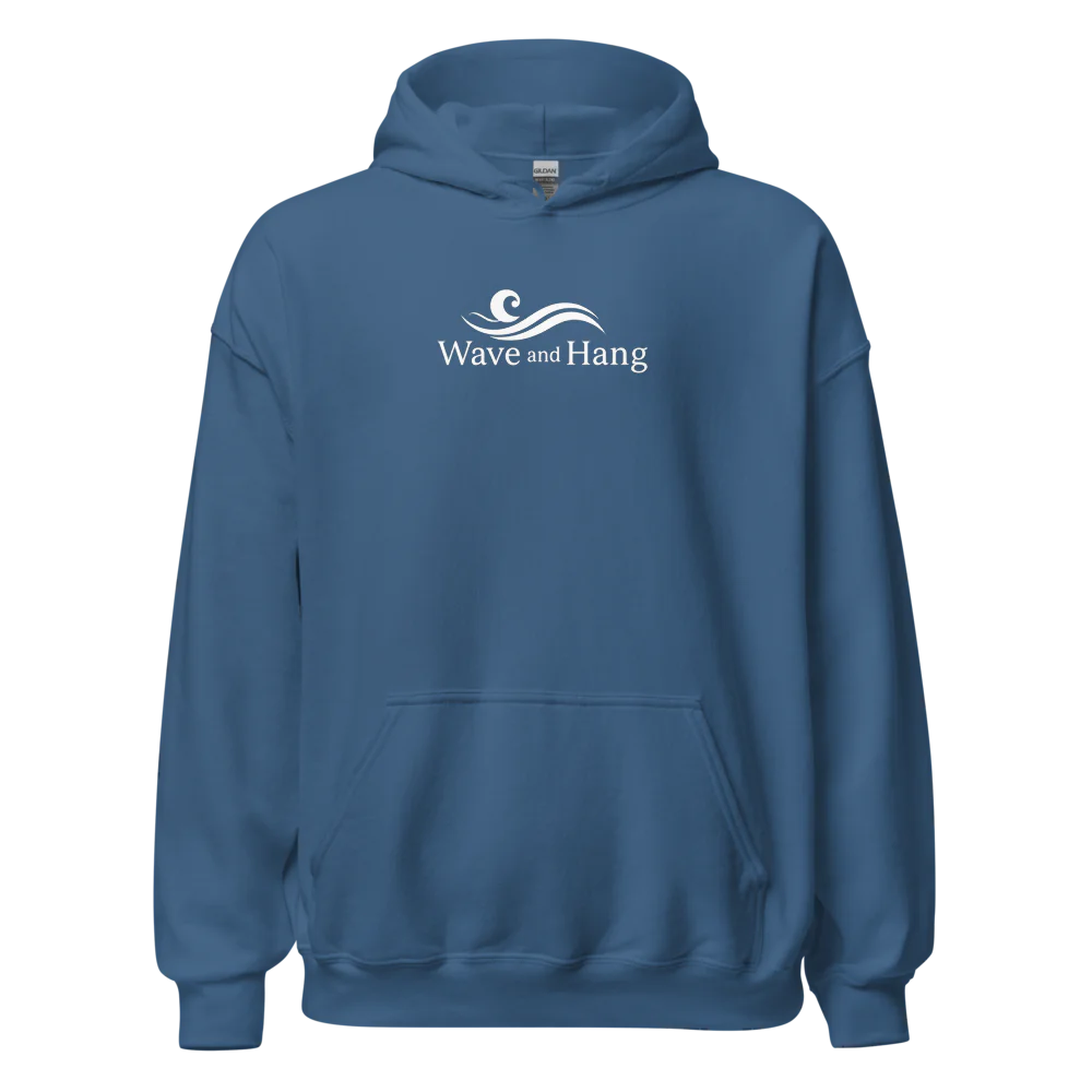Wave and Hang Unisex Heavy Blend Hoodie | Gildan 18500 by Wave & Hang