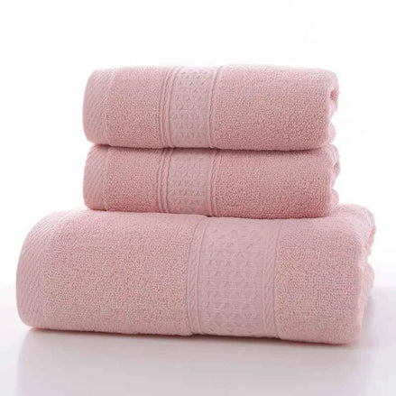 Milan Cotton Towel Set – Thick & Absorbent Bath Towels Combo